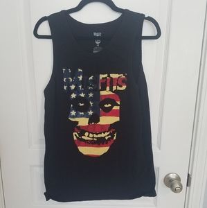 Misfits American Flag Tank Top